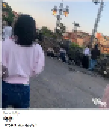 アプリにいる女性