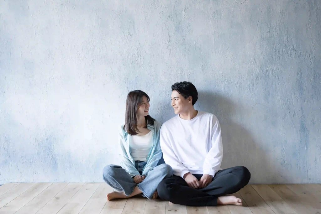 パーソナルスペースが近いの画像