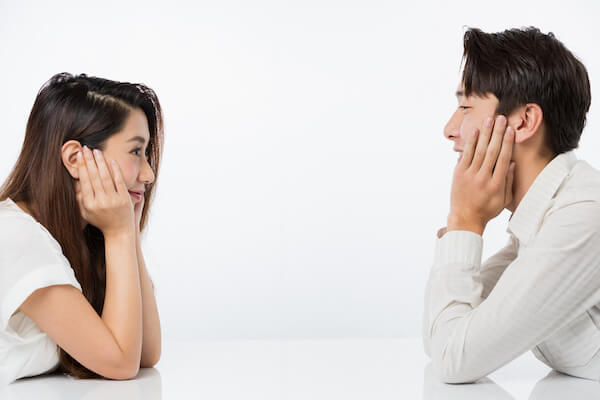 出会い系アプリで出会ったカップル